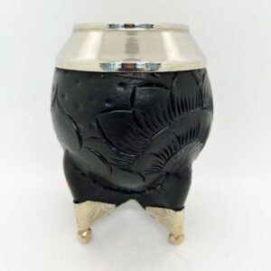 Torpedo Labrado Virola de Alpaca con Punteras de Alpaca